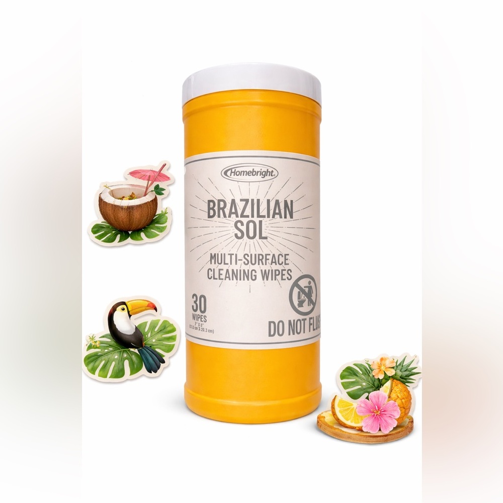 ✨🧼 Brazilian Sol Multi-Surface Cleaning Wipes 🧼✨